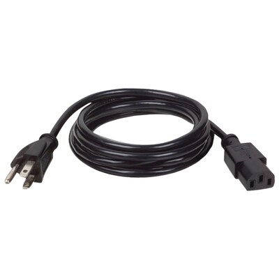 Tripp Lite P010-012 12' Computer Power Cord, Black