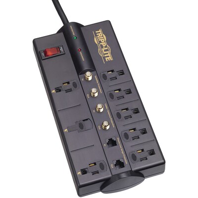 Tripp Lite PROTECT IT!® 8-Outlet 3240 Joule Surge Suppressor With 10 Cord