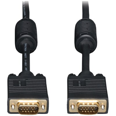 Tripp Lite TRPP502025 25 HD-15 to HD-15 Monitor Cable, Black