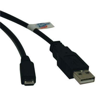 Tripp Lite 3 USB 2.0 Type A Male to Type A Male Device Cable, Black