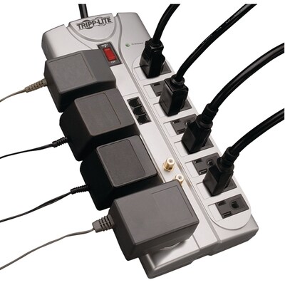 Tripp Lite PROTECT IT!® 12-Outlet 2880 Joule Surge Suppressor With 8 Cord