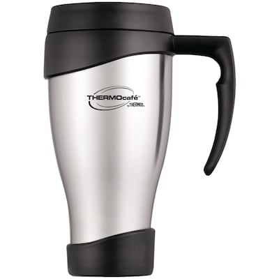 Brentwood 16 oz. Vacuum-Insulated Stainless Steel Coffee Thermos