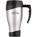 Thermos® Cafe 24 oz. Stainless Steel Travel Mug, Black/Silver