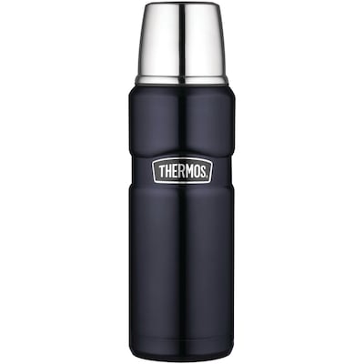 Thermos® 16 oz. Stainless Steel King Compact Bottle, Midnight Blue