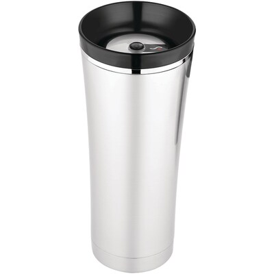 Thermos Tumbler, Travel, Stainless Steel, 16 Ounce