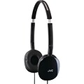 JVC® Flats Lightweight Headband Headphones, Black