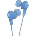 JVC® Gummy Plus In-Ear Headphones With Remote and Mic; Blue