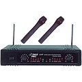 Pyle® Pro Dual UHF Wireless Microphone System (PDWM2600)