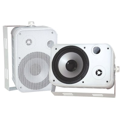 Pyle® PDWR50 Indoor/Outdoor Waterproof Speaker, White