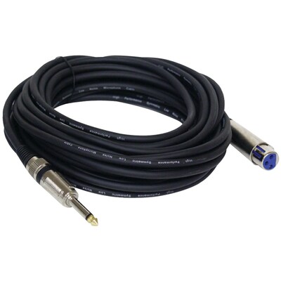 Pyle® Pro PPMJL 30 Professional Microphone Cable