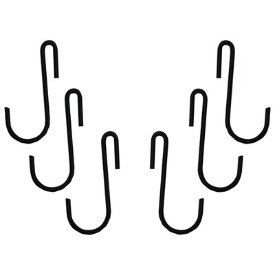 Range Kleen® C31 S-Shaped Pot Rack Hook, Black