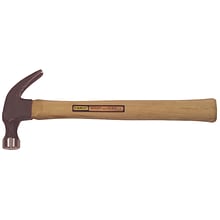 STANLEY® 51-613 Curved Claw Wood Handle Nailing Hammer, 11 1/2(L)