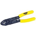 STANLEY® 84-199 Rust Resistant Finish Wire Stripper, Cutter and Crimper With Comfortable Vinyl Grips