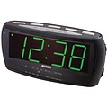 Jensen® JCR-208 AM/FM Alarm Clock Radio With 1.8 Green LED Display