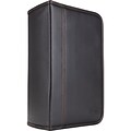 Case Logic® KSW-128T Faux Leather 128-Disc CD Wallet, Black