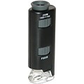 Carson® Optical Micromax LED 60x-100x Pocket Microscope; Black