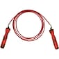 GoFit GF-PCR9 Pro Cable Jump Rope, Red