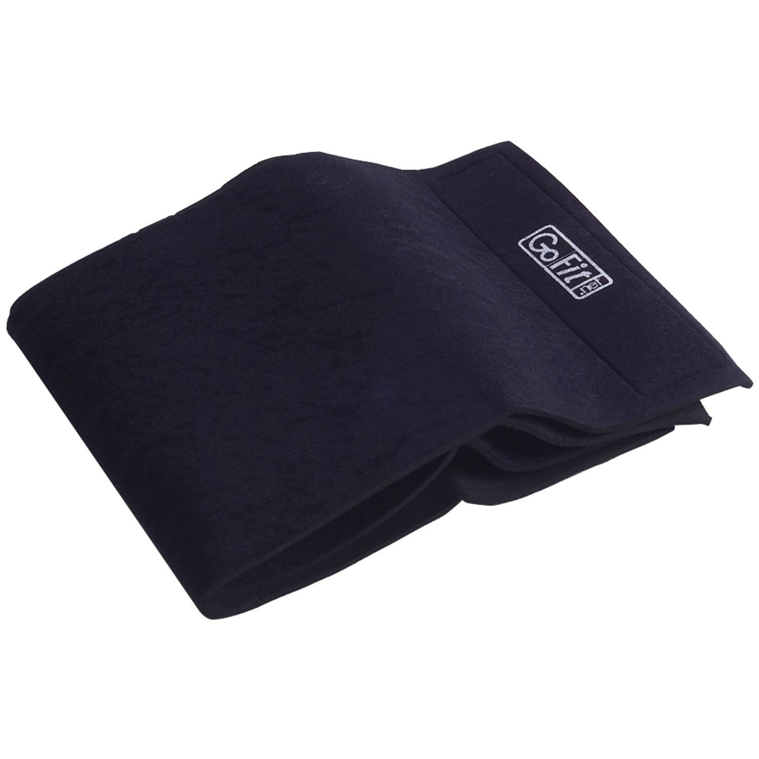 Gofit Black Neoprene Waist Trimmer, Black (GF-NWT)
