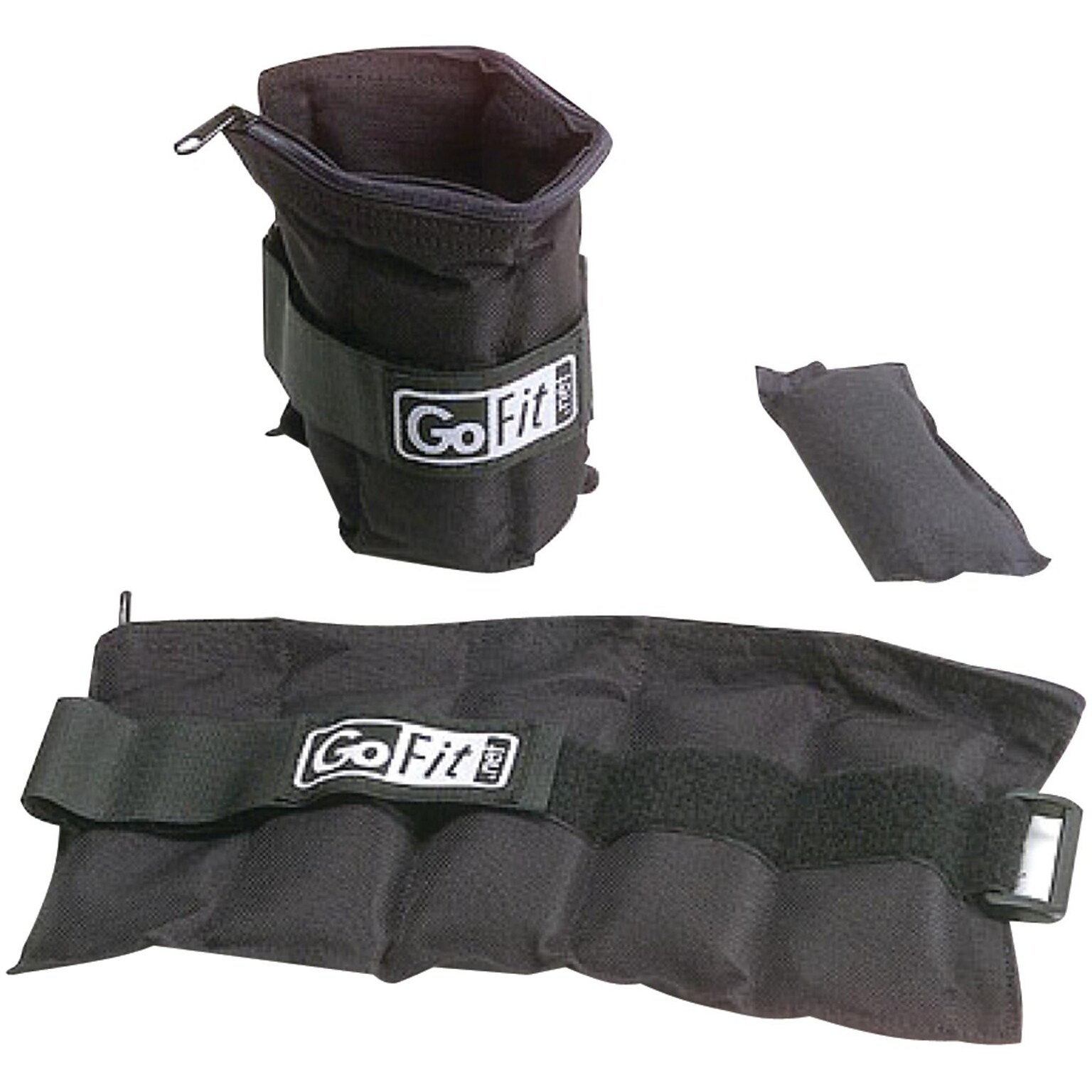 Gofit GF-10W Ankle Weights; Black