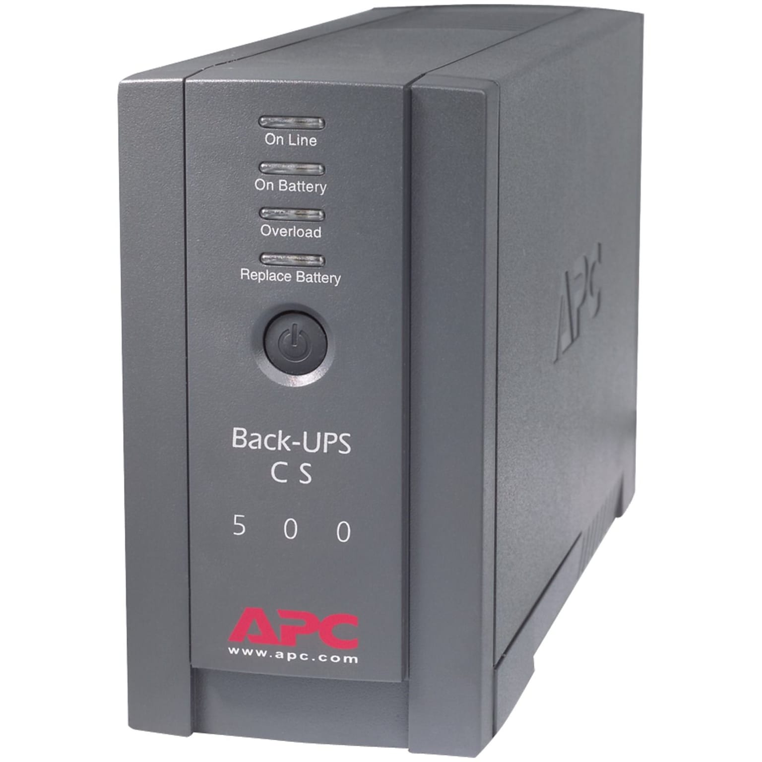 APC® BK500BLK CS Standby 500 VA Back UPS