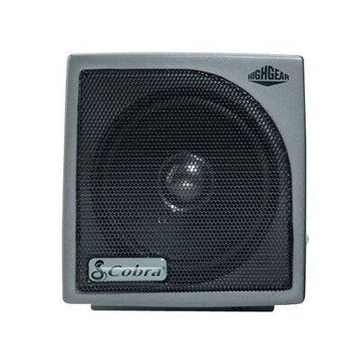 Cobra® HighGear™ HG S100 Dynamic Extension Speaker, Black