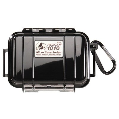 Pelican™ Micro Multi Purpose Case for iPod; Black/Clear