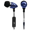 Cellular Innovations Stereo Hands-Free Earbuds, Blue