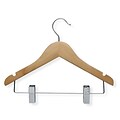 Honey Can Do® Kids Wooden Hanger With Clips
