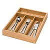 Honey Can Do® Bamboo 4Compartment Cutlery Tray, 14(L)