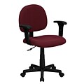 Flash Furniture Fabric Ergonomic Task Chairs With Adjustable Arms (BT6601BYA)