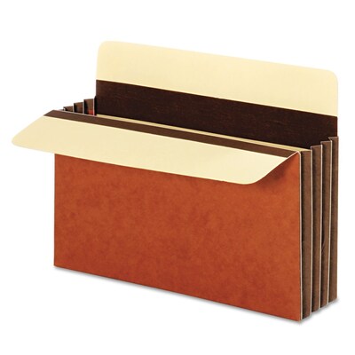Cardinal Globe-Weis® Letter Wide Accordion Pocket With 3 1/2 Expansion, Redrope, 10/Box