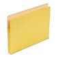 Smead 10% Recycled Reinforced File Pocket, 1 3/4" Expansion, Letter Size, Yellow (SMD73223UNI)