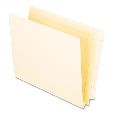 Pendaflex Recycled End Tab File Folder, Straight Cut, Letter Size, Manila, 50/Box (16625)