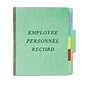 Esselte Pendaflex Top-Tab Classification Style Personnel Folders, Recycled, Green, 9 1/2" x 11 3/4" (ESSSER1GR)