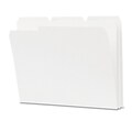 Smead® Letter 1/3 Cut Two Ply File Folder w/ 3/4 Expansion, White, 100/Pack