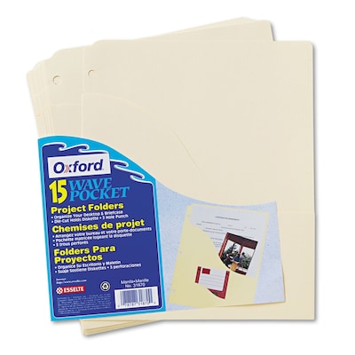 Pendaflex File Jacket, Letter Size, Manila, 15/Pack (ESS31870)