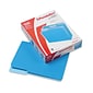 Pendaflex File Folder, 3 Tab, Letter Size, Blue, 100/Box (PFX 4210 1/3 BLU)