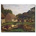 Trademark Fine Art Claude Monet A Farmyard in Normandy 1863 Canvas Art