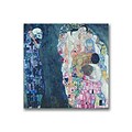 Trademark Fine Art Gustave Klimt Death and Life Canvas Art