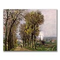 Trademark Fine Art Jean Baptiste Guillamin Landscape in France Canvas Art
