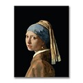 Trademark Fine Art Jan Vermeer Girl with a Pearl Earring Canvas Art