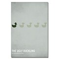 Trademark Fine Art Christian Jackson The Ugly Duckling Canvas Art 24x36 Inches