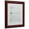 Christian Jackson The Ugly Duckling Matted Framed Art - 11x14 Inches - Wood Frame