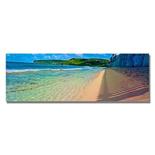 Trademark Fine Art St. Bart 8 x 24 Canvas Art