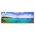 Trademark Fine Art Preston St. Barts Canvas Art 12x32 Inches