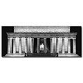 Trademark Fine Art Gregory Ohanlon Lincoln Memorial-Night Canvas Art 14x32 Inches