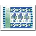 Trademark Fine Art Soccer by Grace Riely  Canvas Art. Made in America! 22x32 Inches