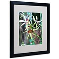 Kathie McCurdy Orchids I Matted Framed Art - 11x14 Inches - Wood Frame