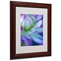 Kathy Yates The Color Purple Matted Framed Art - 16x20 Inches - Wood Frame