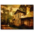 Trademark Fine Art Lois Bryan Family Farm III Canvas Art 18x24 Inches